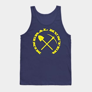 Mineral Hunter - Yellow Logo Tank Top